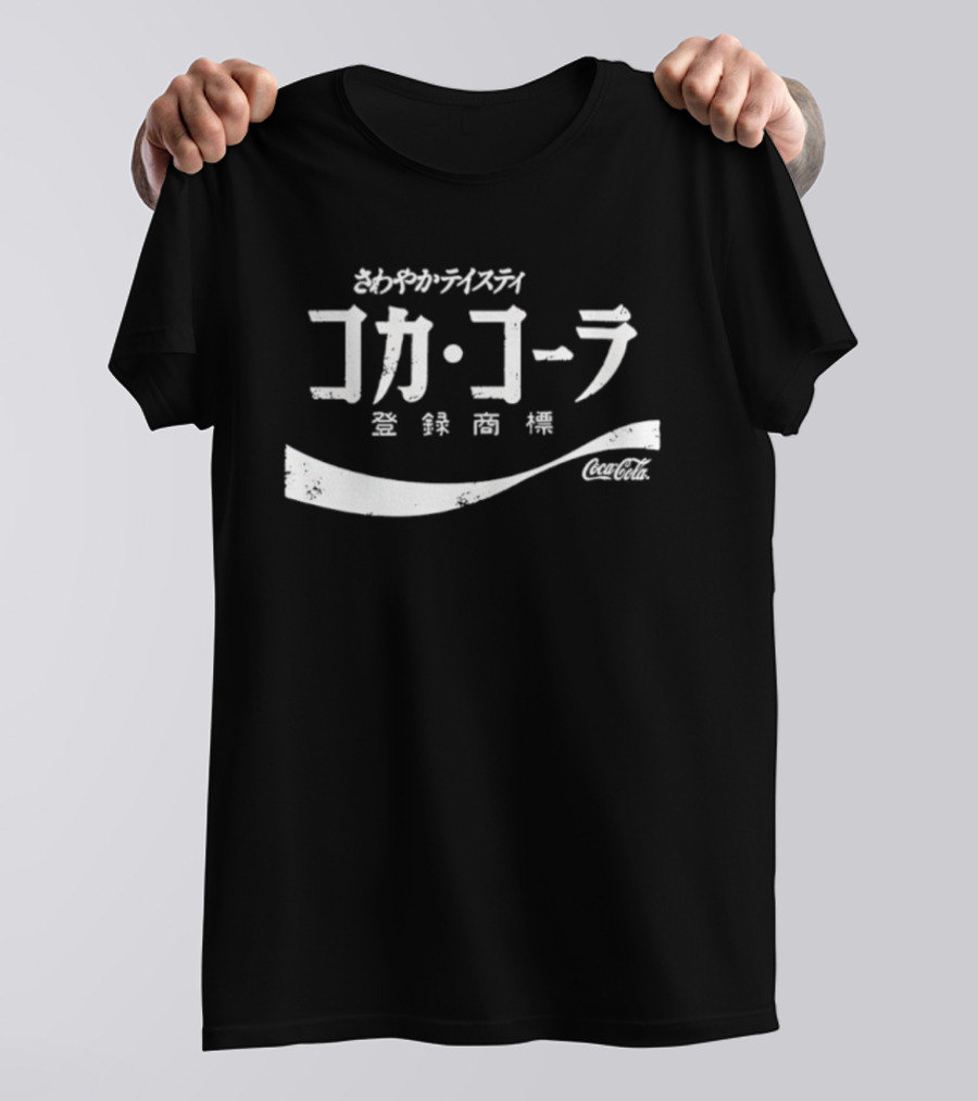 Coca Cola Japanese Kanji Script T-Shirt