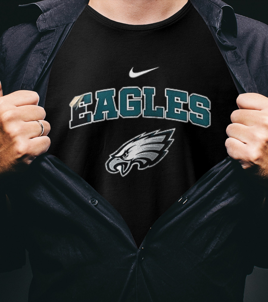 Philadelphia Eagles Hairstylist Nike Logo Eagles T-Shirt