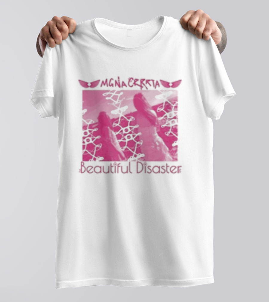 MGNA Crrrta Beautiful Disaster Butterflies T-Shirt