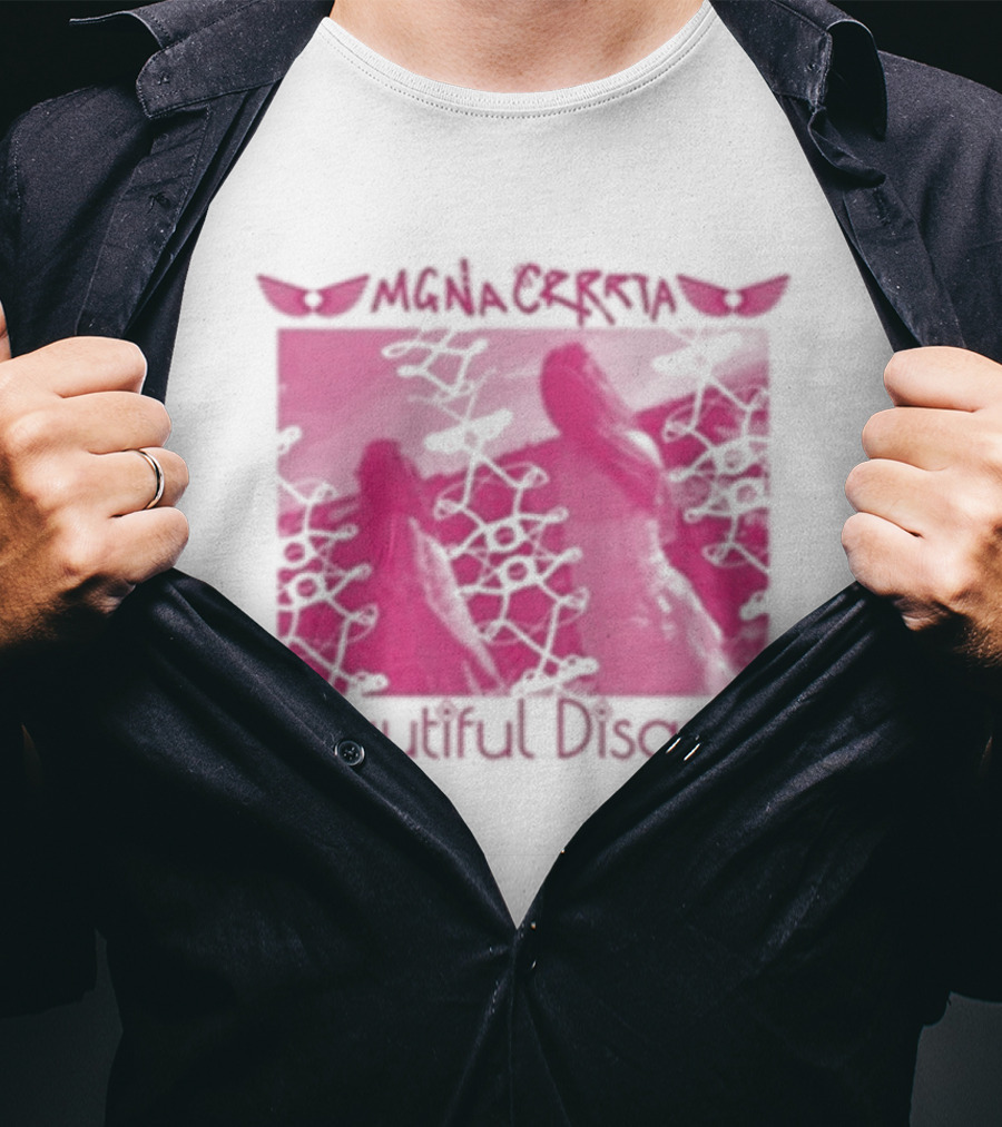 MGNA Crrrta Beautiful Disaster Butterflies T-Shirt