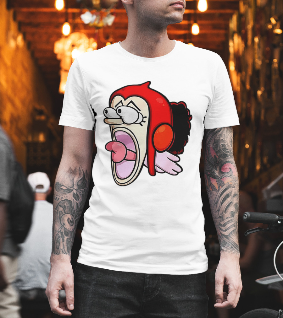 Usopp Sogeking Shout Expression Digital Drawing T-Shirt