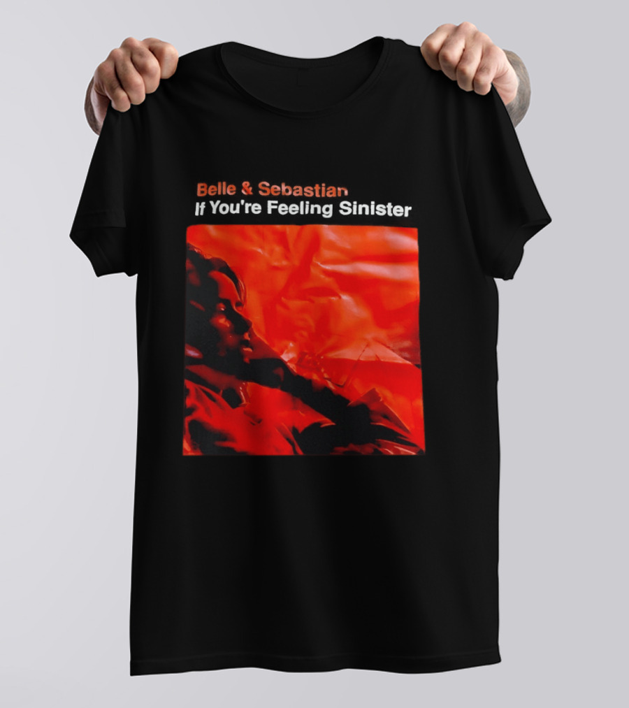 Belle And Sebastian If You're Feeling Sinister Album Art Red T-Shirt