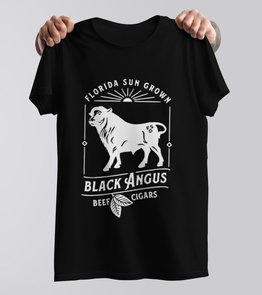 Florida Sun Grown Black Angus Beef Cigars FSG T-Shirt
