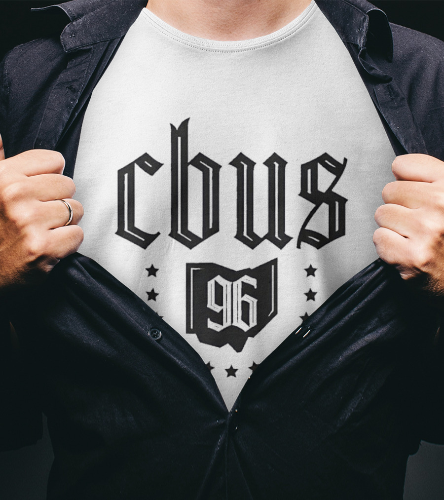Cbus 96 Gothic Stars Ohio Shield T-Shirt