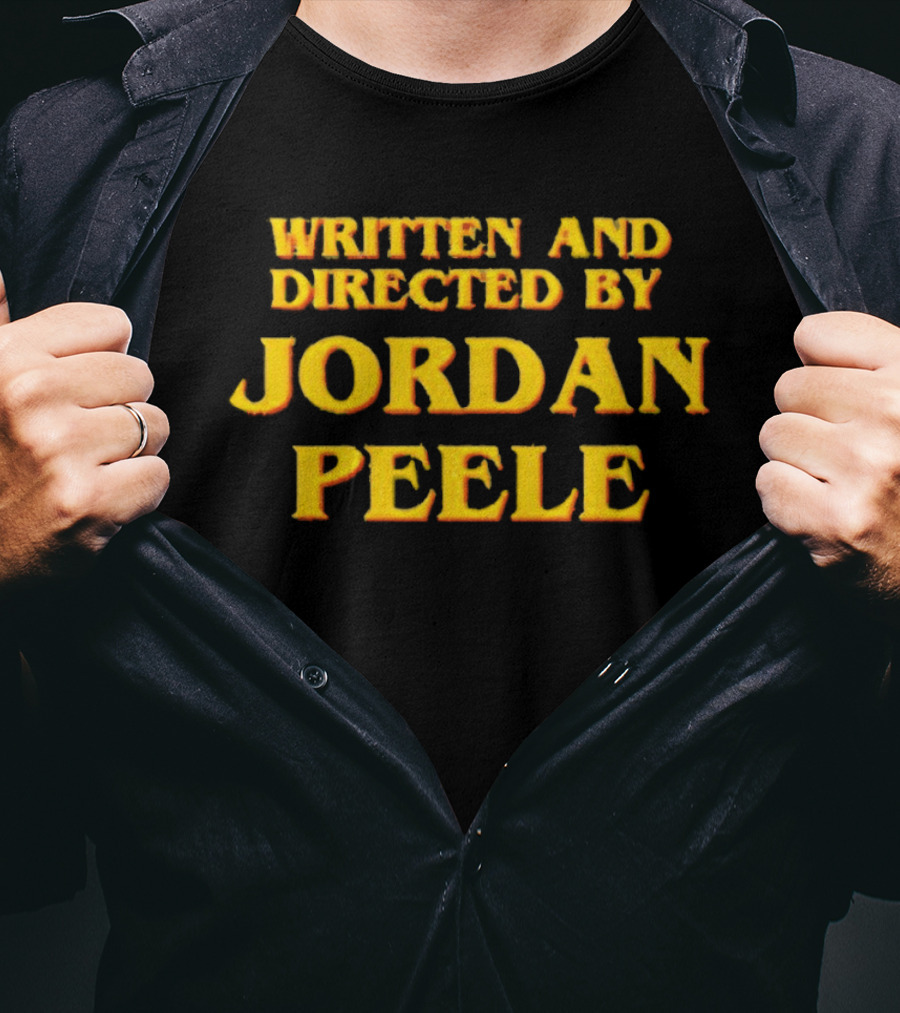 Written And Directed By Jordan Peele T-Shirt