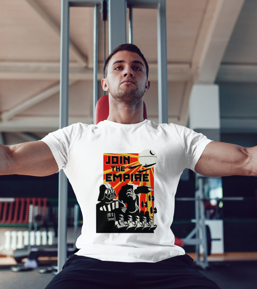Join The Empire Propaganda Galactic Battle Recruitment T-Shirt