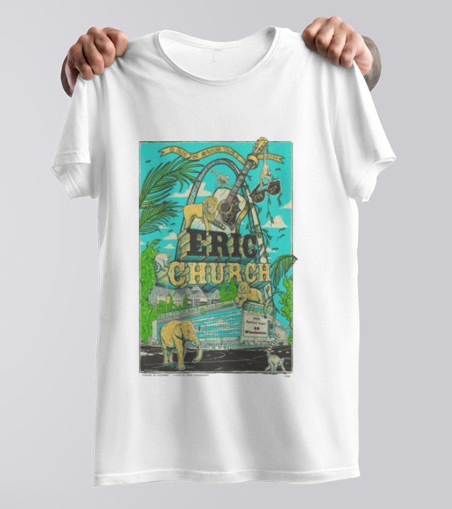 Eric Church St. Louis Gather Again Tour Feb 21 2026 Enterprise Center T-Shirt