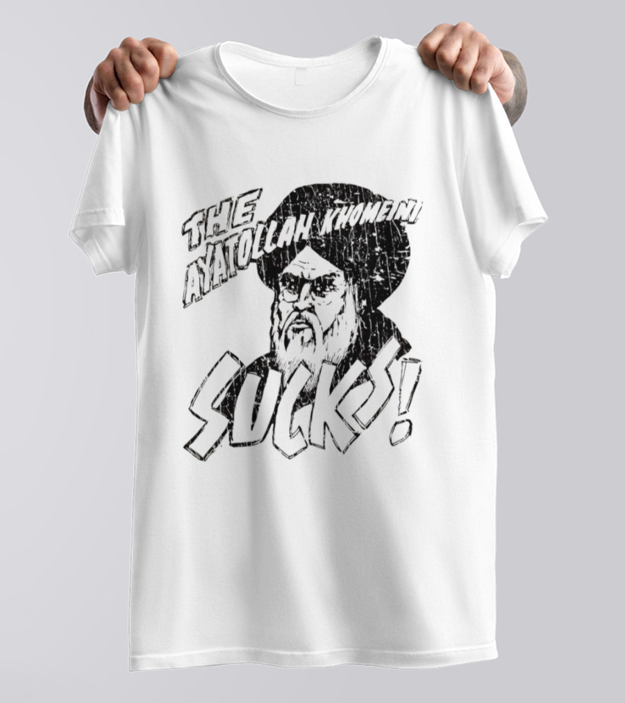 The Ayatollah Khomeini Sucks 1979 T-Shirt