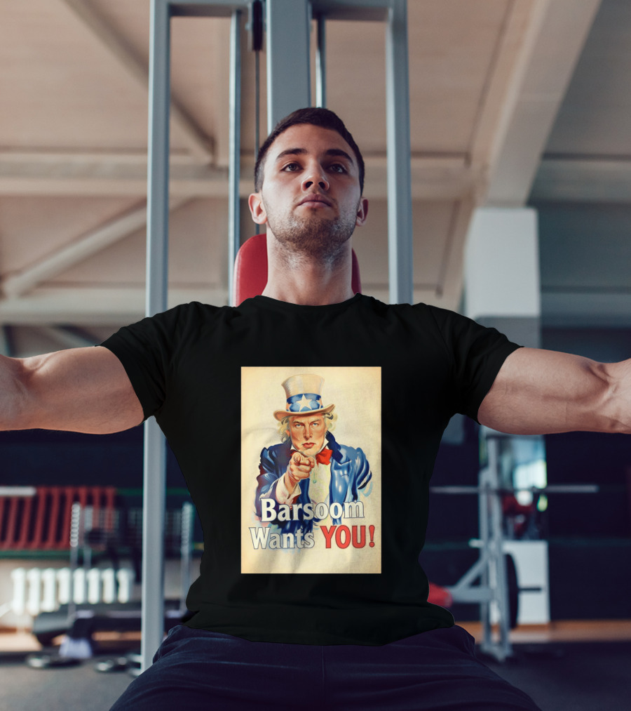 Elon Musk Uncle Sam Barsoom Wants You T-Shirt