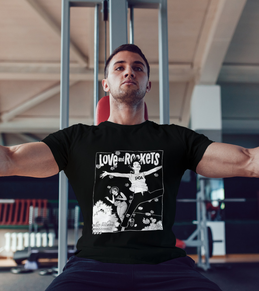 Love And Rockets San Diego Comicon 1993 Classic Cover T-Shirt