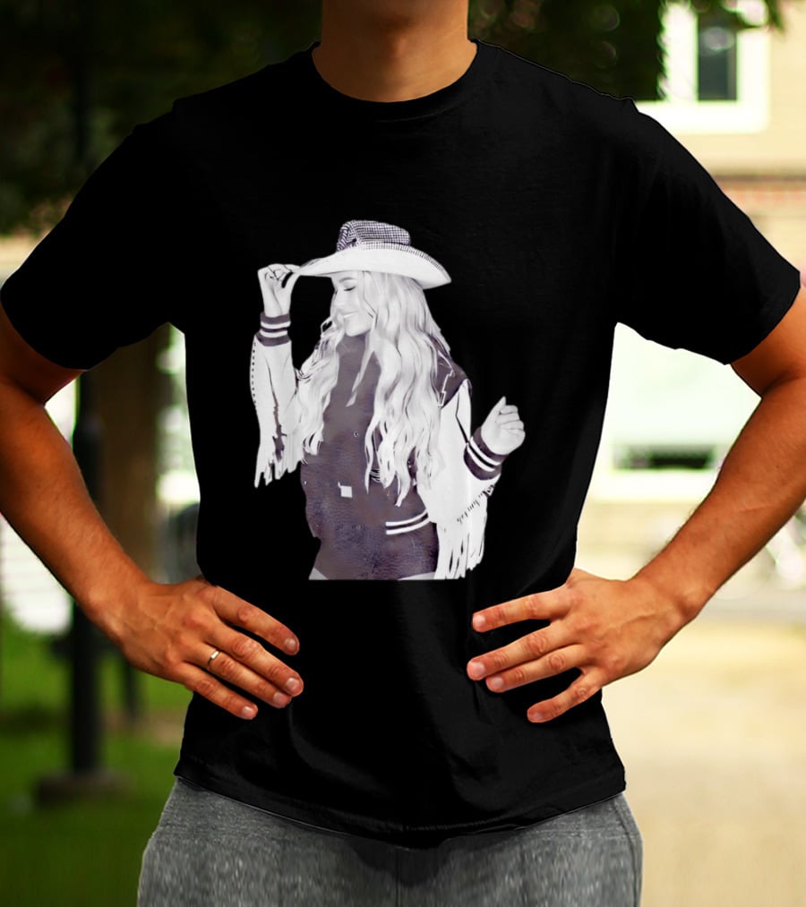 Megan Moroney Cloud 9 Tour 2026 Fringed Cowboy Hat And Jacket T-Shirt