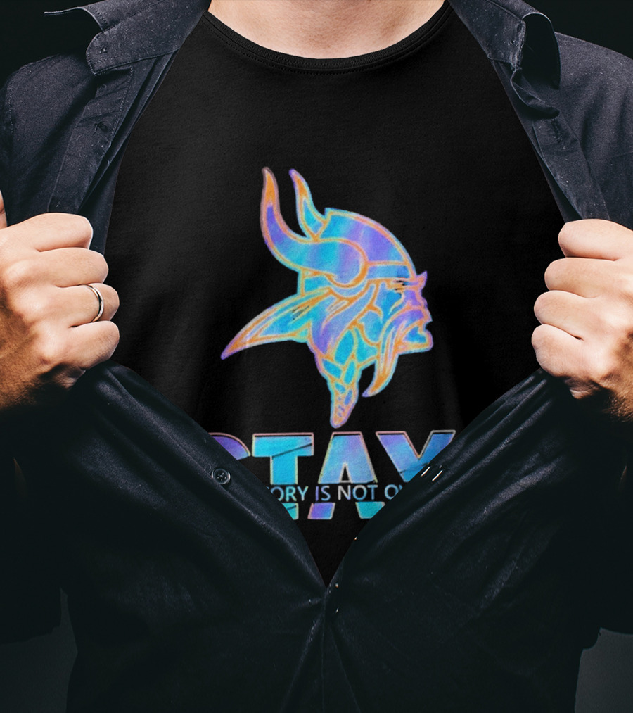 Minnesota Vikings Stay Your Story Is Not Over Semicolon T-Shirt