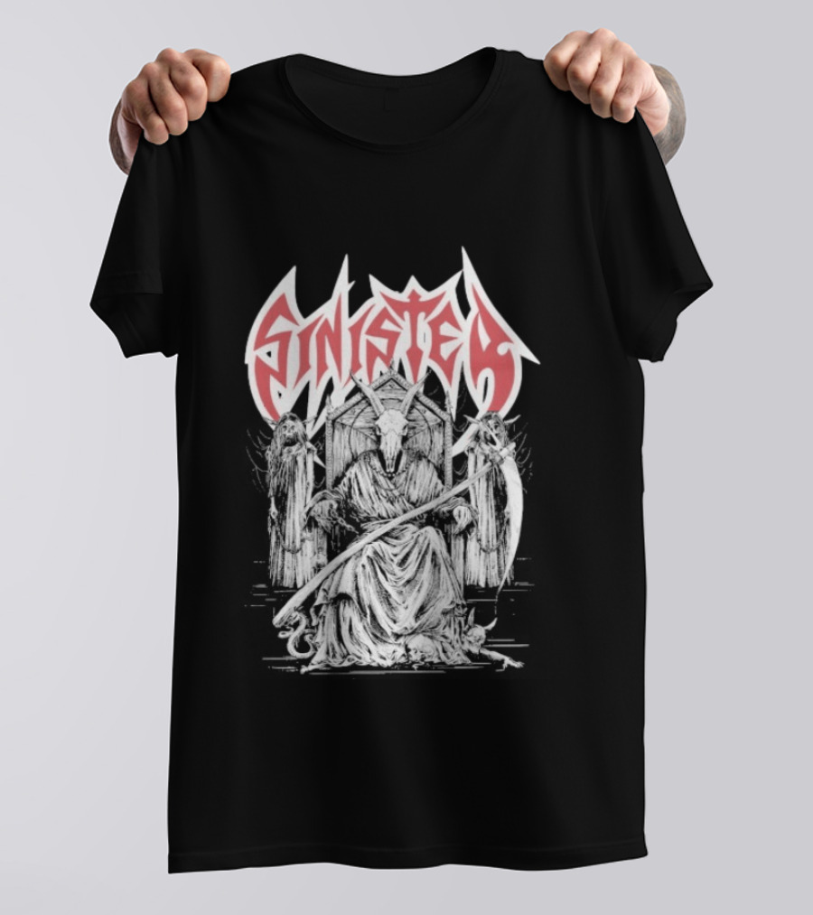 Sinister Entering The Underworld Metal Band T-Shirt