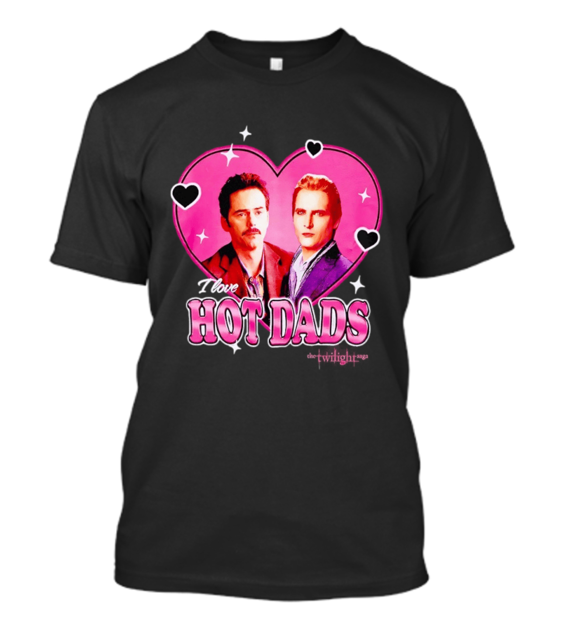 I Love Hot Dads Twilight Saga T-Shirt