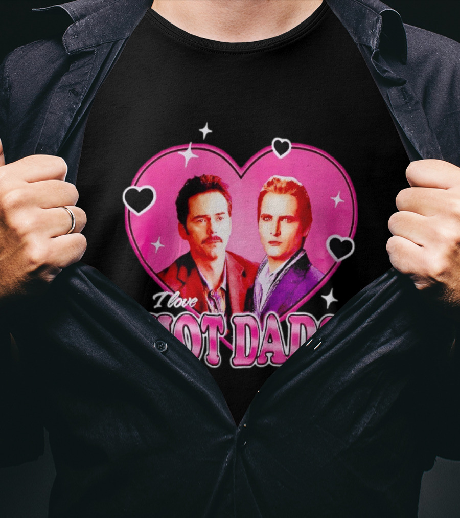 I Love Hot Dads Twilight Saga T-Shirt