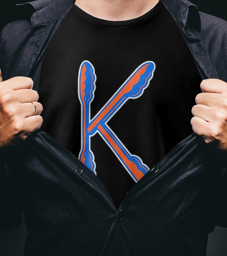 New York Mets K Tongs Baseball T-Shirt