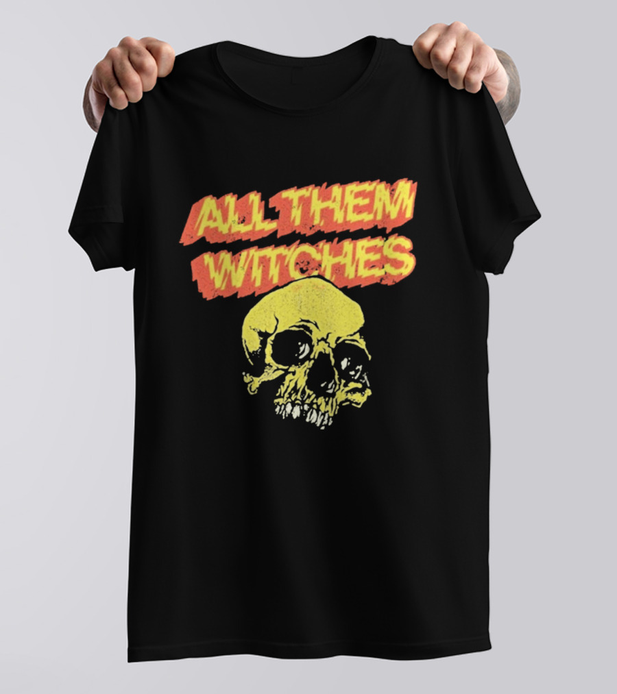 All Them Witches Skull Punk Bold Graphic 2026 T-Shirt