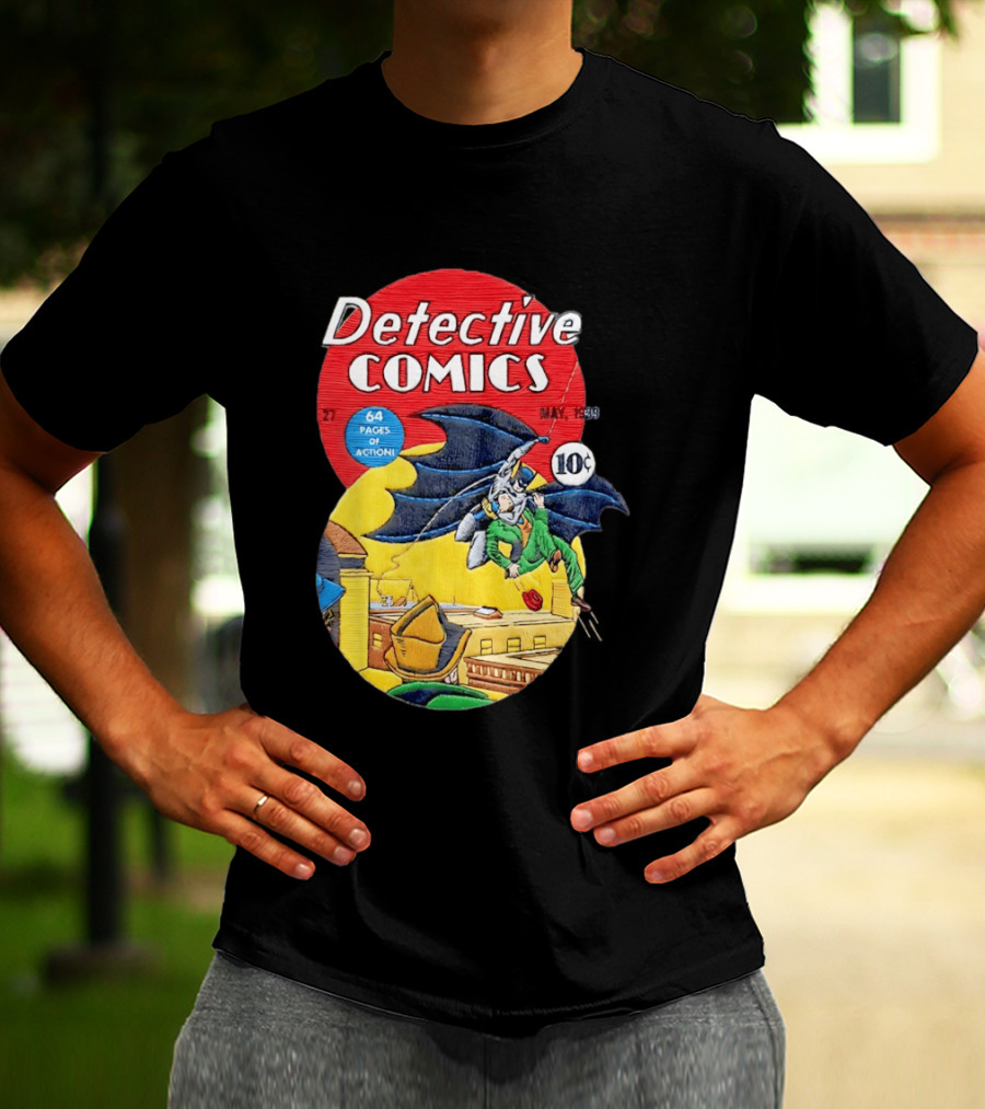 Detective Comics 27 May 1939 Batman 64 Pages Of Action T-Shirt