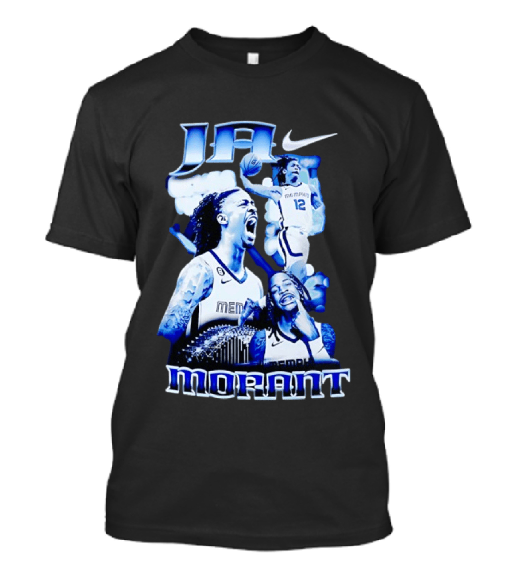 Ja Morant Memphis NBA All Star Highlights Nike Grizzlies T-Shirt