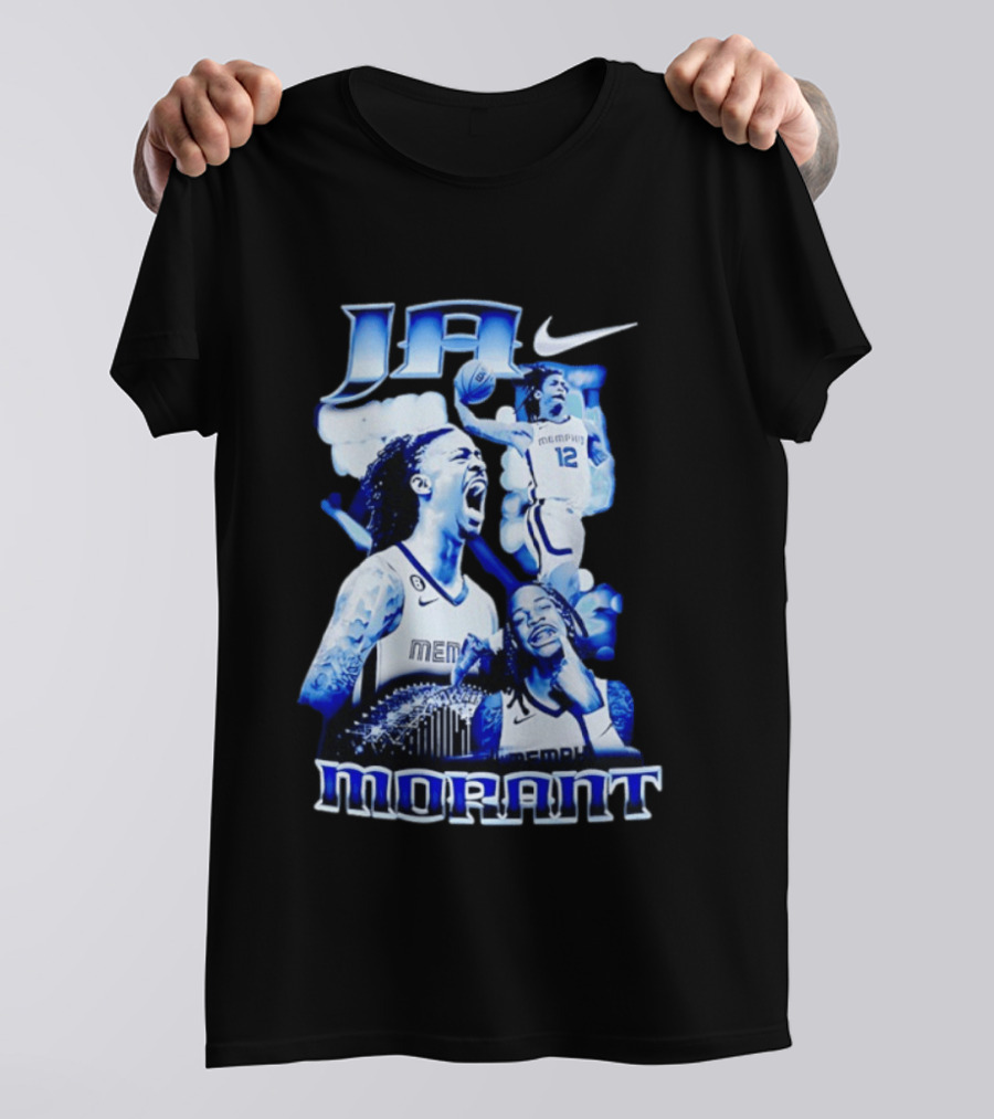 Ja Morant Memphis NBA All Star Highlights Nike Grizzlies T-Shirt