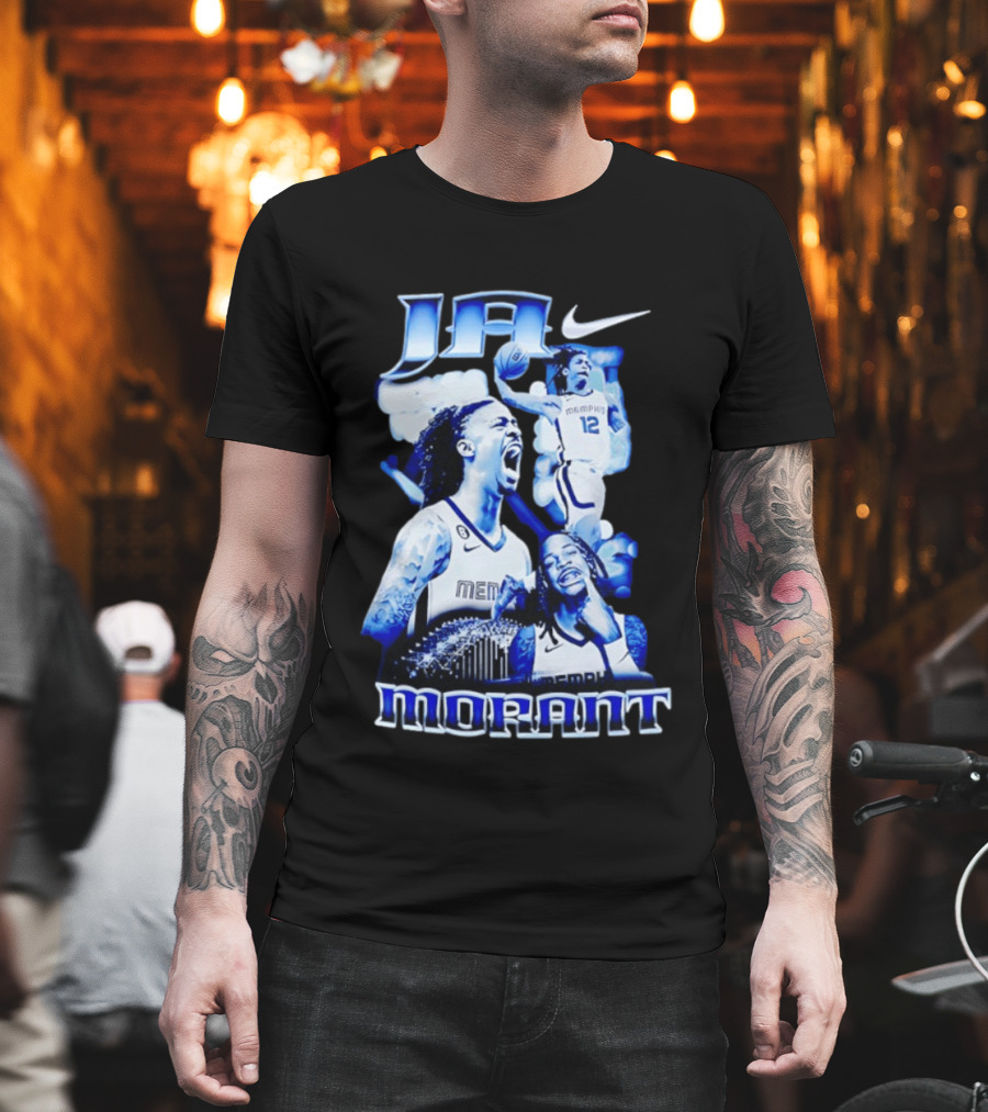 Ja Morant Memphis NBA All Star Highlights Nike Grizzlies T-Shirt