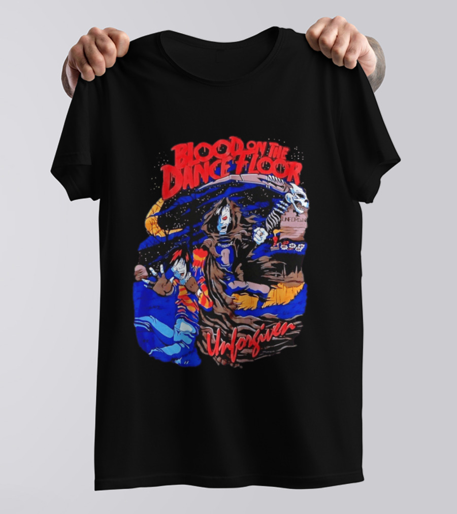 Blood On The Dance Floor Unforgiven Halloween Horror Comic T-Shirt