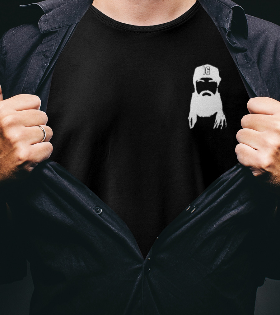 Brandon Marsh 16 Philadelphia Phillies Team Beard T-Shirt