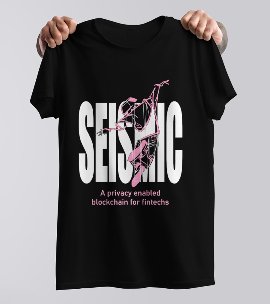 Seismic Privacy Enabled Blockchain For Fintechs T-Shirt