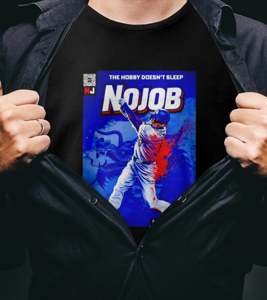 Shohei Ohtani Nojob The Hobby Doesn't Sleep Do It For The Hobby Baseball Dragon T-Shirt