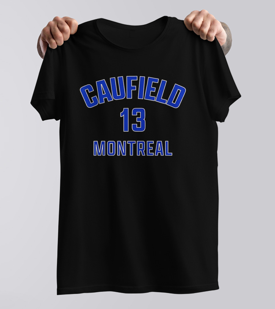 Caufield 13 Montreal Canadiens Hockey T-Shirt