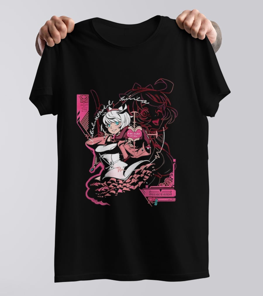 Elphelt Valentine Guilty Strive Eighty Sixed Valentines Day Gaming Character Floral T-Shirt