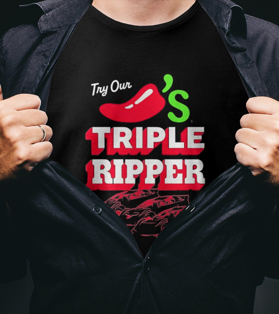 Try Our Chili's Triple Ripper Racing Cars T-Shirt