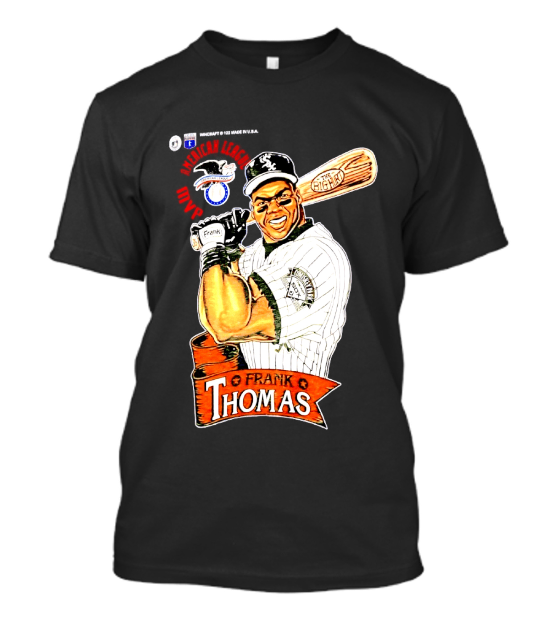 Frank Thomas Chicago White Sox MVP The Big Hurt Baseball Legend T-Shirt