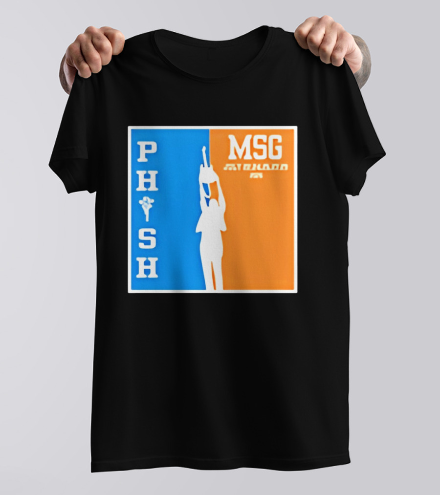 PHISH MSG Silhouette Guitar Concert Event T-Shirt
