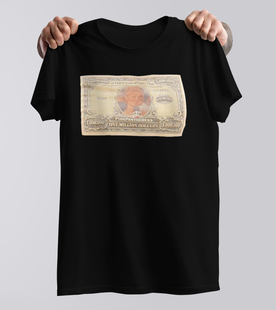 PinkPantheress One Million Dollars United States Of Fancy That PP1999X1 Dah T-Shirt