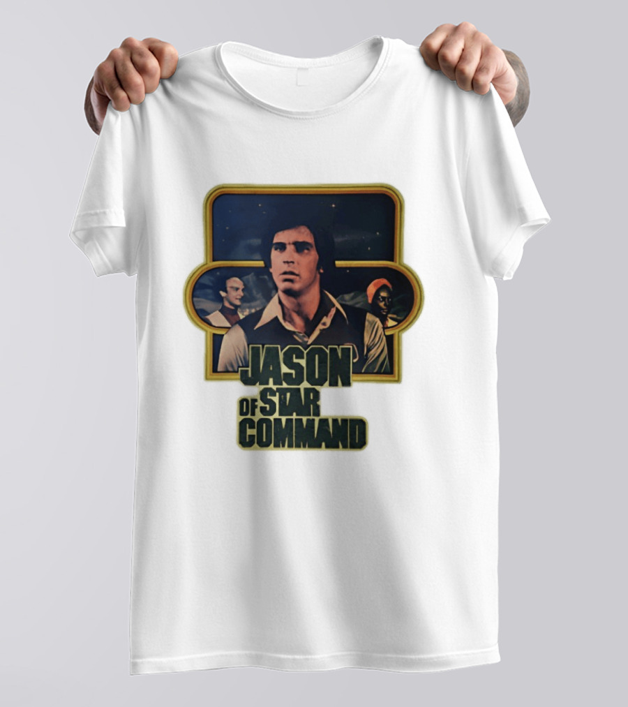 Jason Of Star Command Retro Sci Fi Series Iconic Ensemble T-Shirt