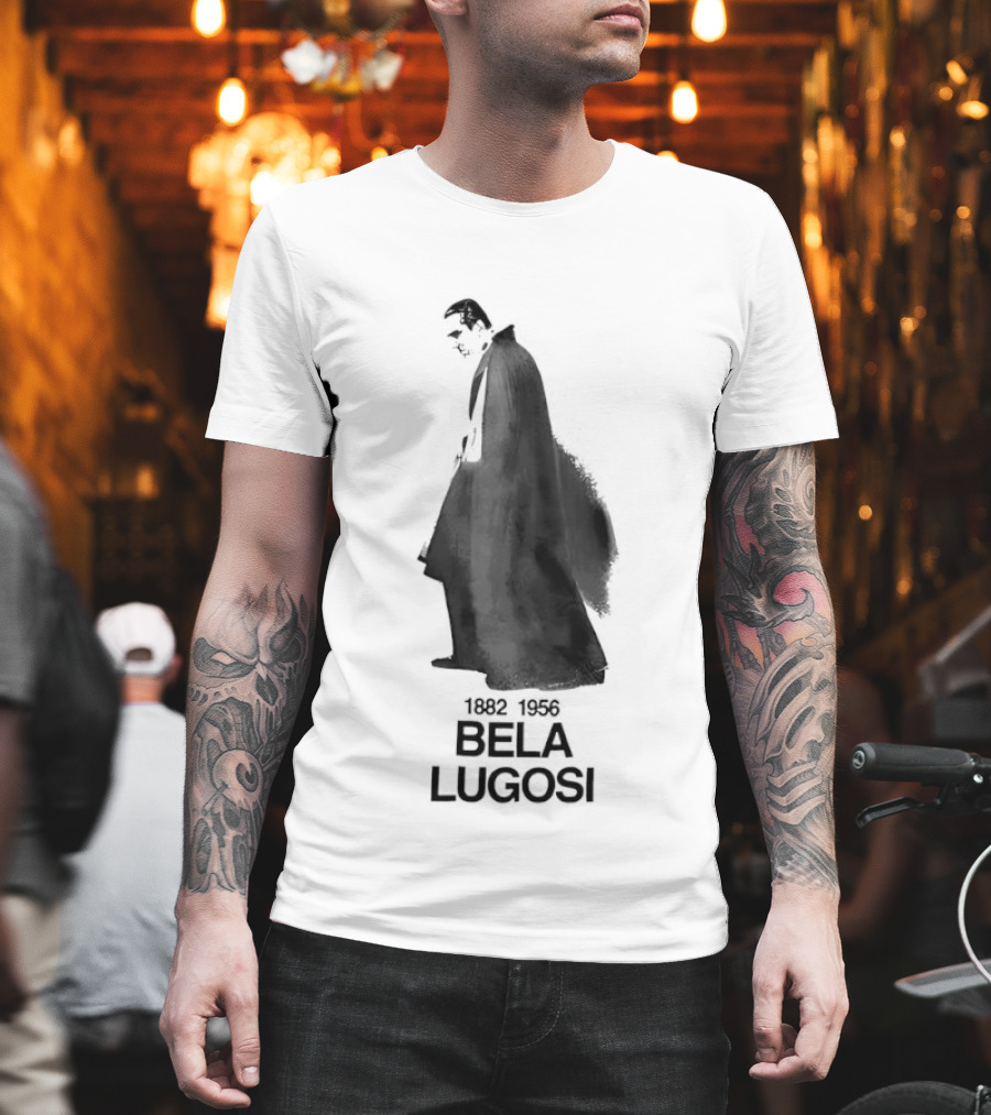 Bela Lugosi Dracula 1882 1956 Iconic Classic Horror T-Shirt