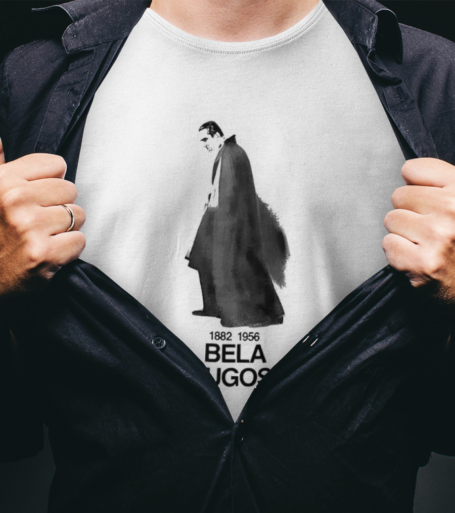 Bela Lugosi Dracula 1882 1956 Iconic Classic Horror T-Shirt