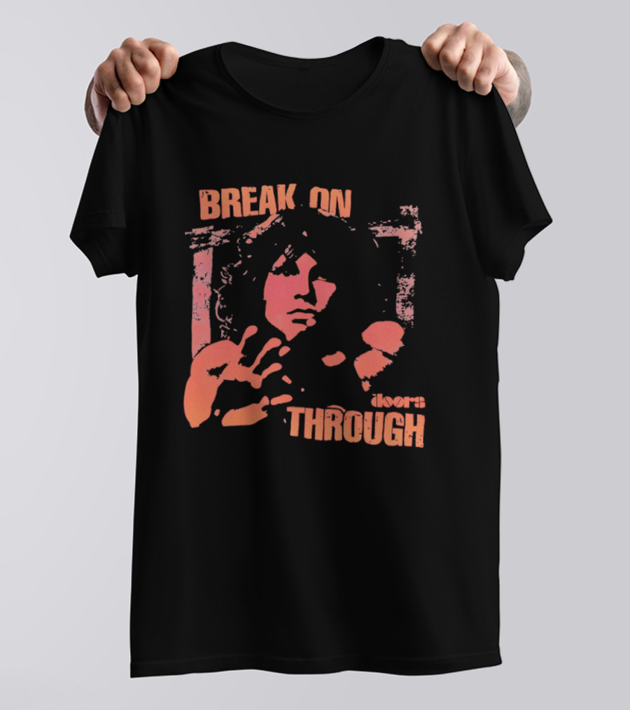 Break On Through The Doors Vintage Music T-Shirt