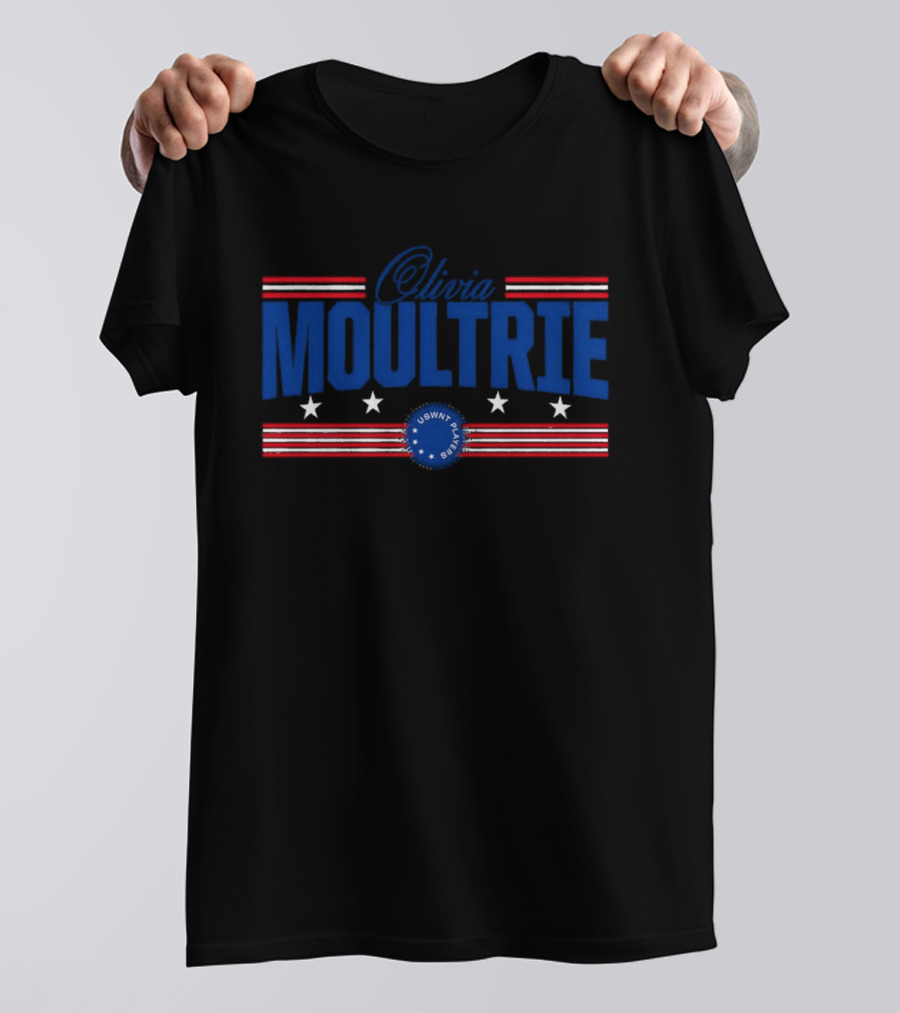 Olivia Moultrie USWNT Stars And Stripes T-Shirt