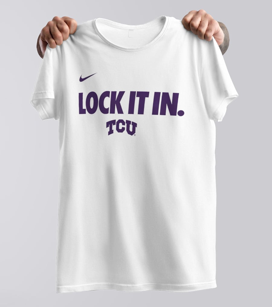 Nike TCU Horned Frogs Lock It T-Shirt