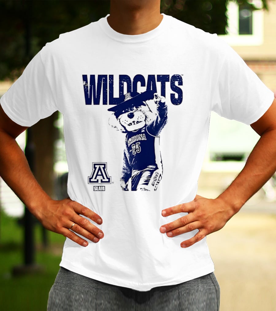 Arizona Wildcats Slam Mascot Spirit T-Shirt