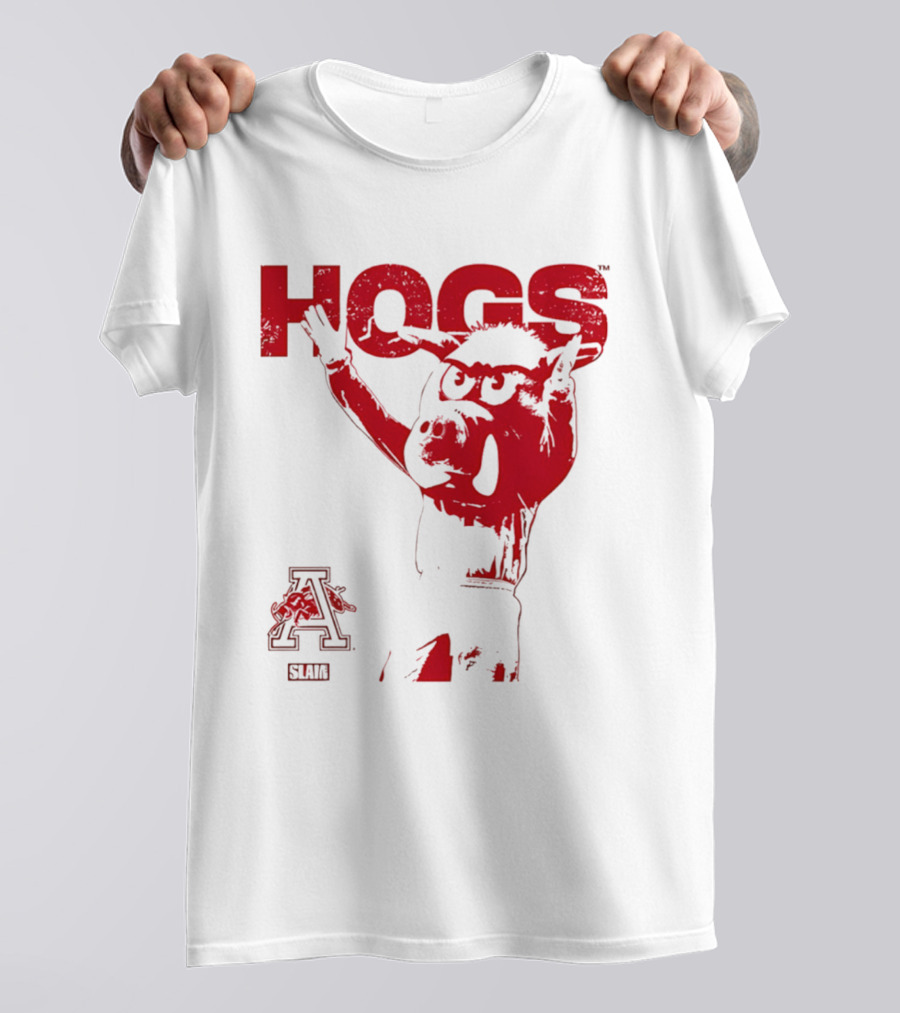 Arkansas Hogs Slam A Mode T-Shirt