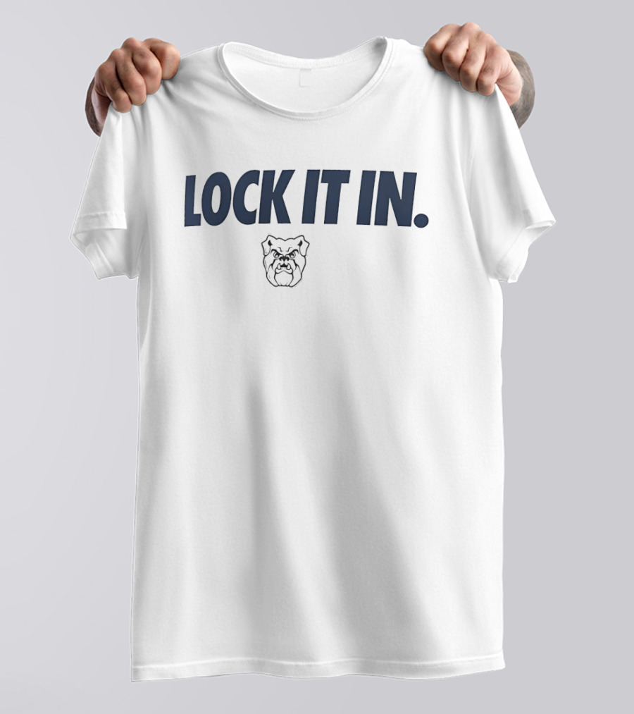 LOCK IT IN Butler Bulldogs 2026 T-Shirt