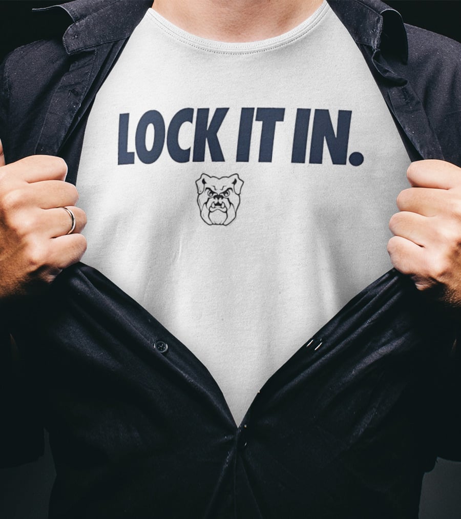 LOCK IT IN Butler Bulldogs 2026 T-Shirt