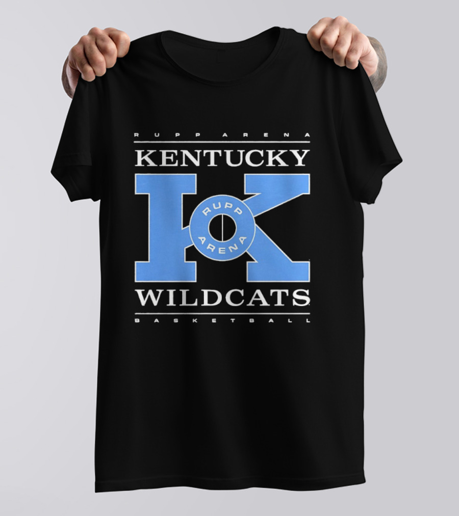 Rupp Arena Kentucky Wildcats Basketball Big K T-Shirt