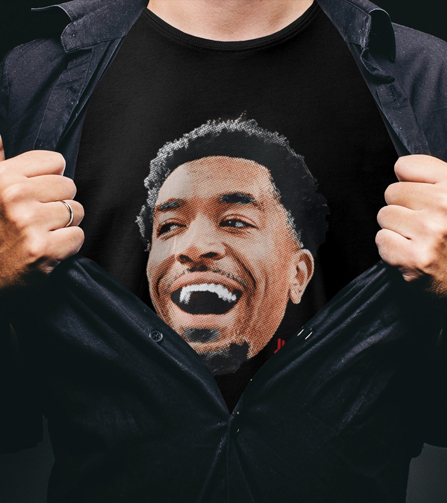 Jamarques Lawrence Nebraska Cornhuskers Player Big Head Huskers T-Shirt