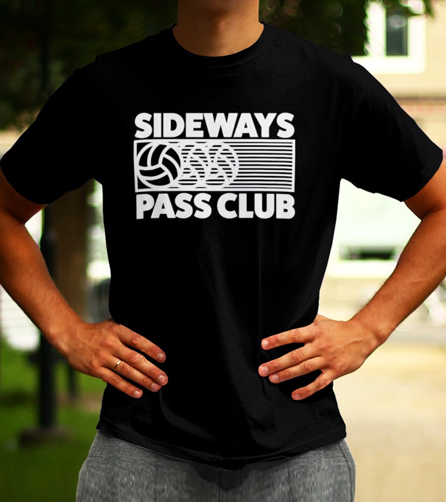 Sideways Pass Club Volleyball Team Loyalty T-Shirt