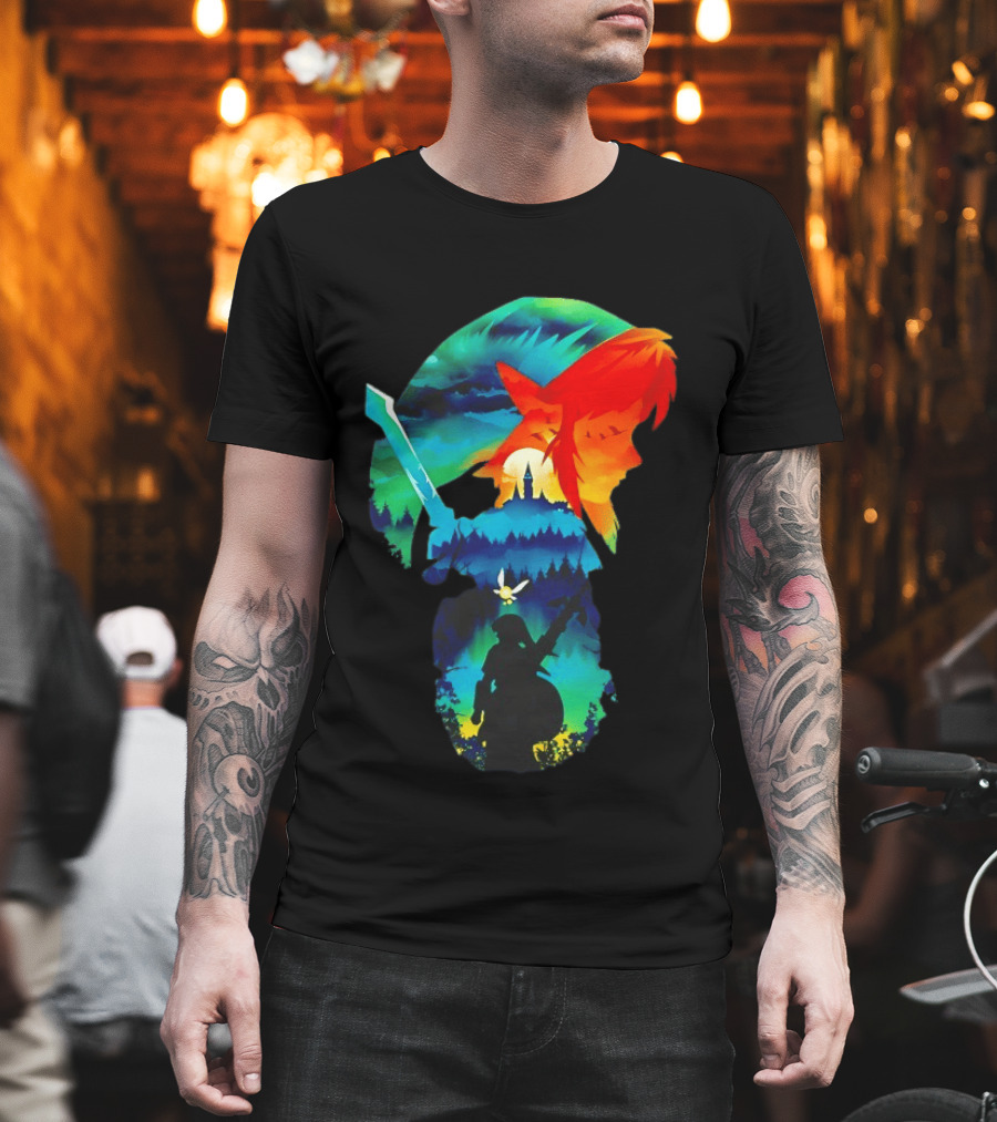 The Legend Of Zelda Link Hero Of Hyrule Adventure T-Shirt