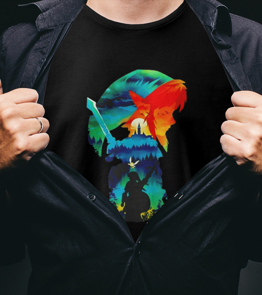 The Legend Of Zelda Link Hero Of Hyrule Adventure T-Shirt